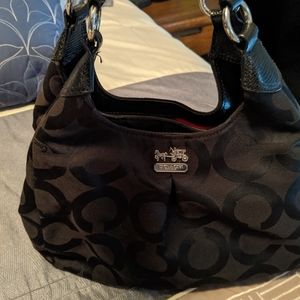 Coach purse with storage bag
